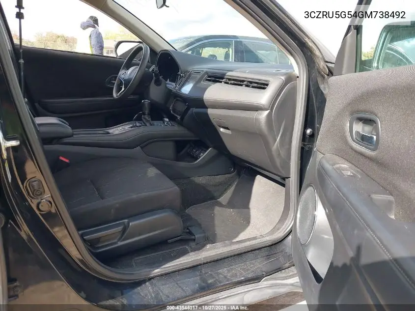 3CZRU5G54GM738492 2016 Honda Hr-V Ex