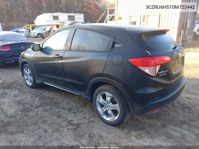 3CZRU6H57GM723442 2016 Honda Hr-V Ex