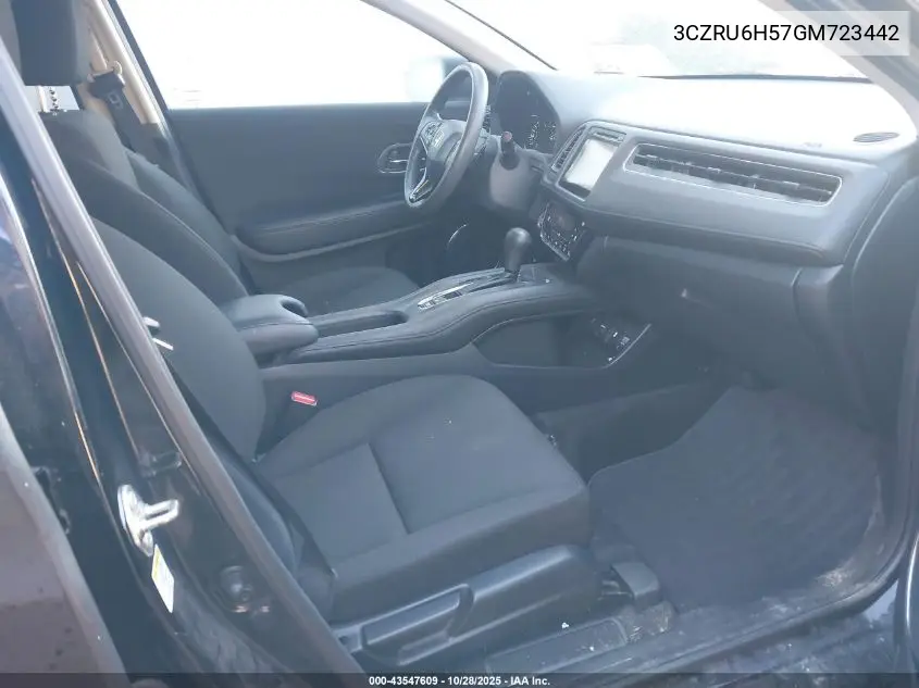3CZRU6H57GM723442 2016 Honda Hr-V Ex
