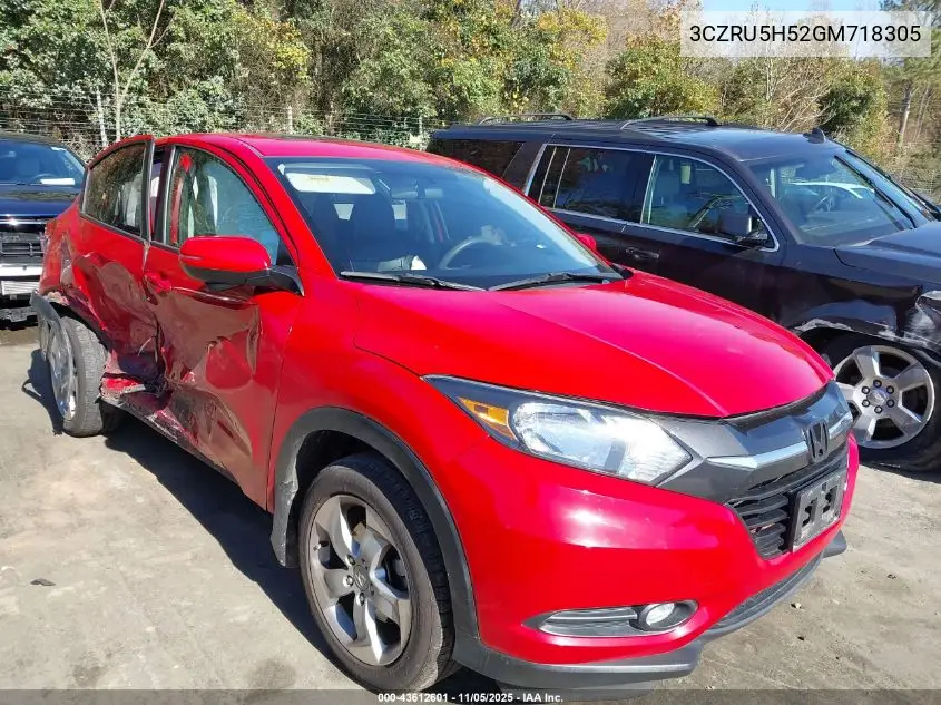 3CZRU5H52GM718305 2016 Honda Hr-V Ex