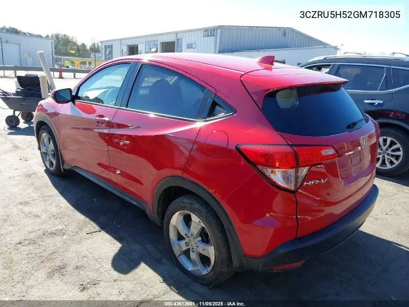 3CZRU5H52GM718305 2016 Honda Hr-V Ex