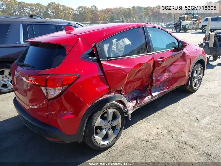 3CZRU5H52GM718305 2016 Honda Hr-V Ex