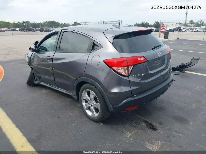 3CZRU5G5XGM704279 2016 Honda Hr-V Ex