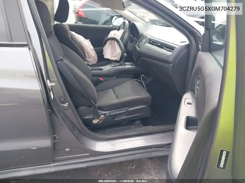 3CZRU5G5XGM704279 2016 Honda Hr-V Ex