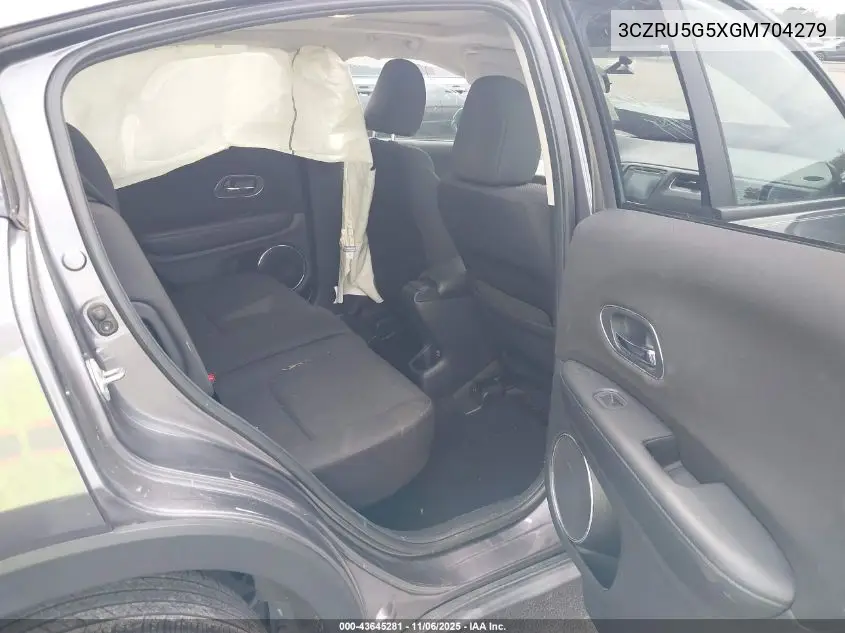 3CZRU5G5XGM704279 2016 Honda Hr-V Ex