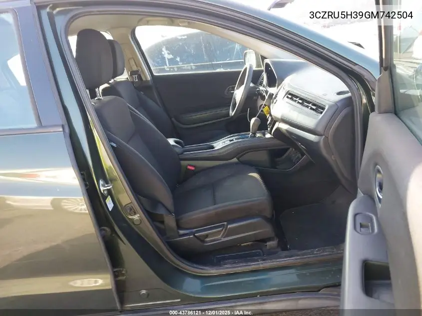 3CZRU5H39GM742504 2016 Honda Hr-V Lx