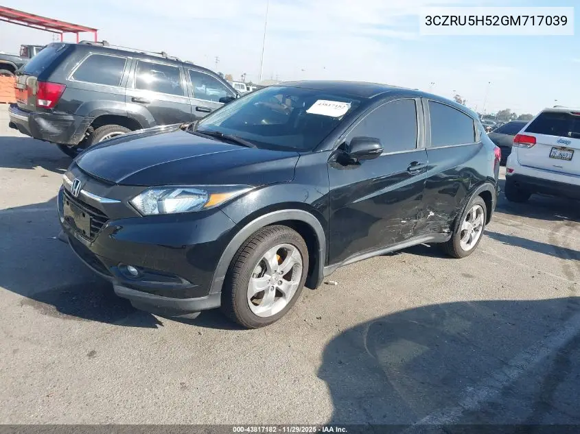 3CZRU5H52GM717039 2016 Honda Hr-V Ex