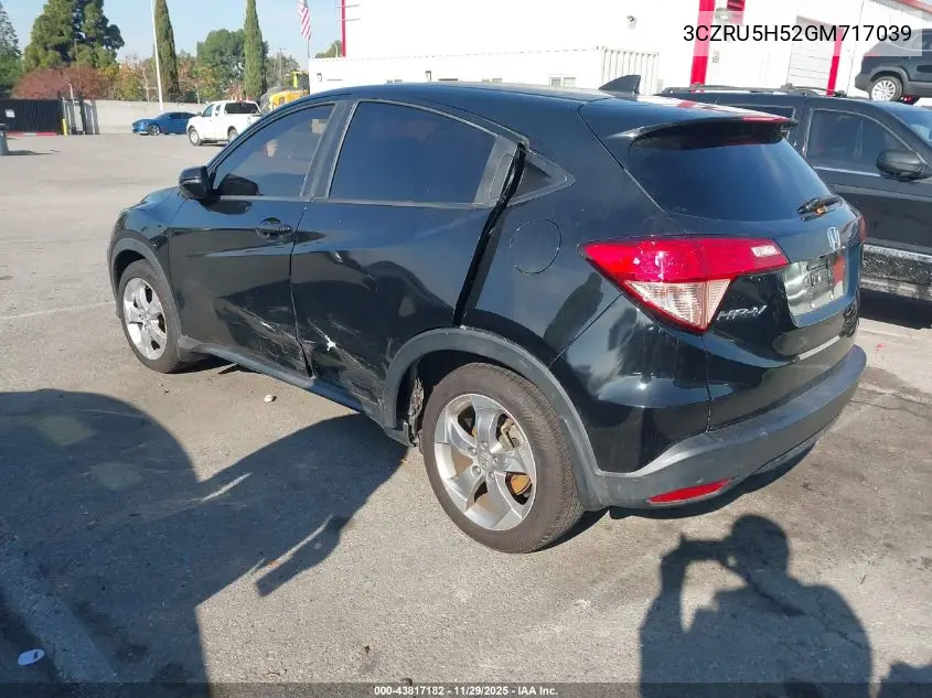3CZRU5H52GM717039 2016 Honda Hr-V Ex