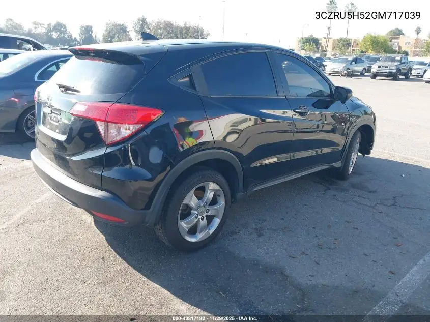 3CZRU5H52GM717039 2016 Honda Hr-V Ex