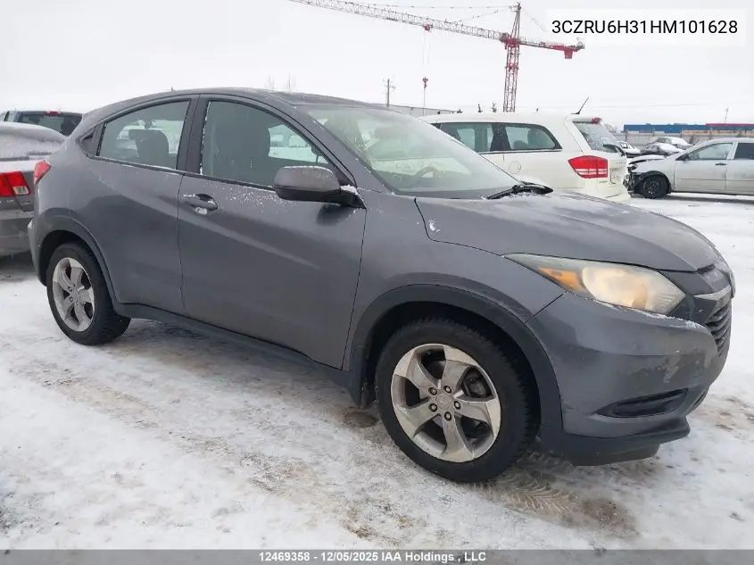 3CZRU6H31HM101628 2017 Honda Hr-V Lx