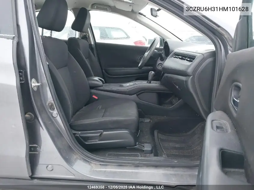 3CZRU6H31HM101628 2017 Honda Hr-V Lx