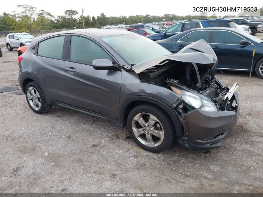 3CZRU5H30HM719503 2017 Honda Hr-V Lx