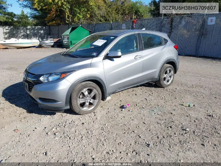 3CZRU6H38HG709807 2017 Honda Hr-V Lx
