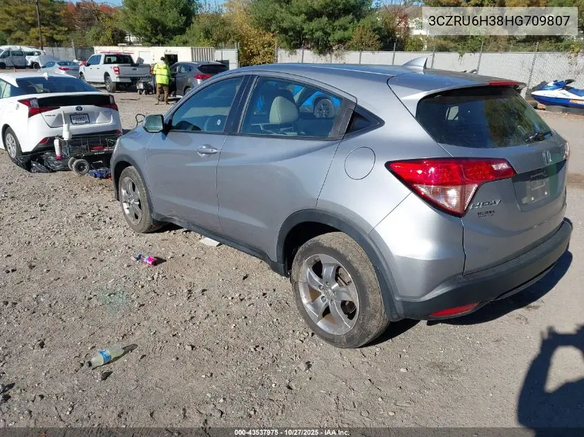3CZRU6H38HG709807 2017 Honda Hr-V Lx