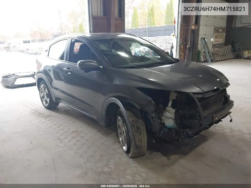 3CZRU6H74HM715821 2017 Honda Hr-V Ex-L