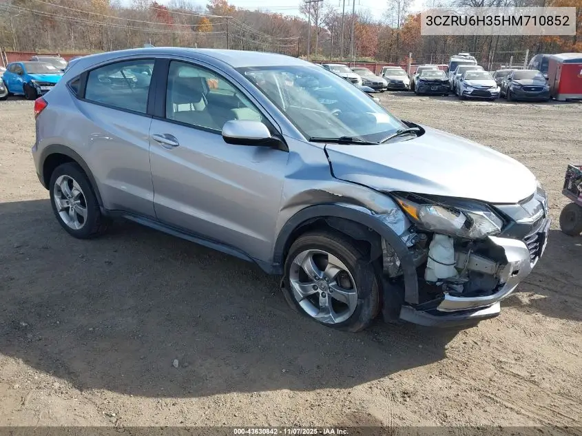 3CZRU6H35HM710852 2017 Honda Hr-V Lx