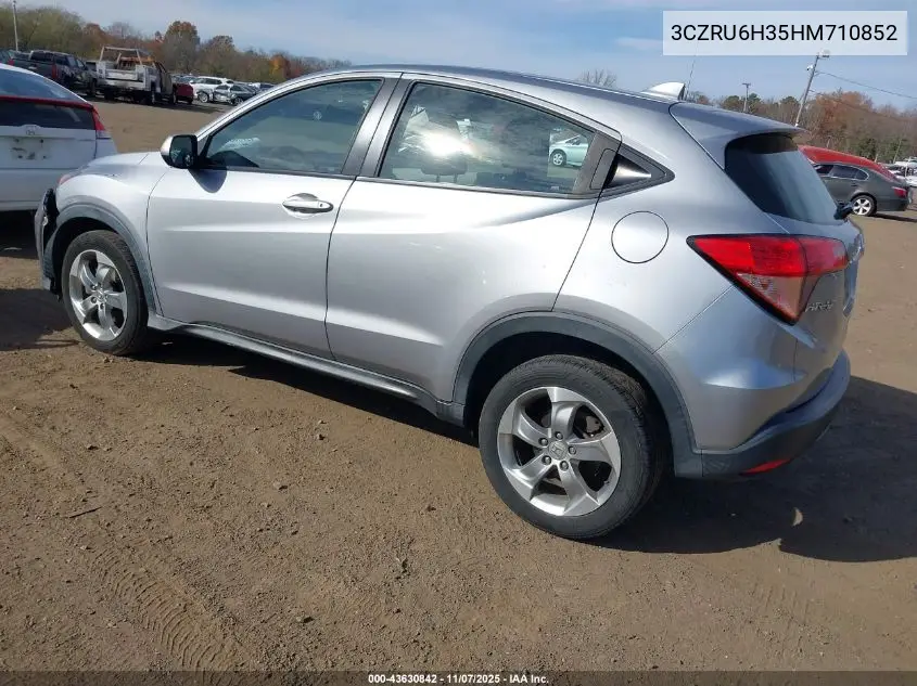 3CZRU6H35HM710852 2017 Honda Hr-V Lx