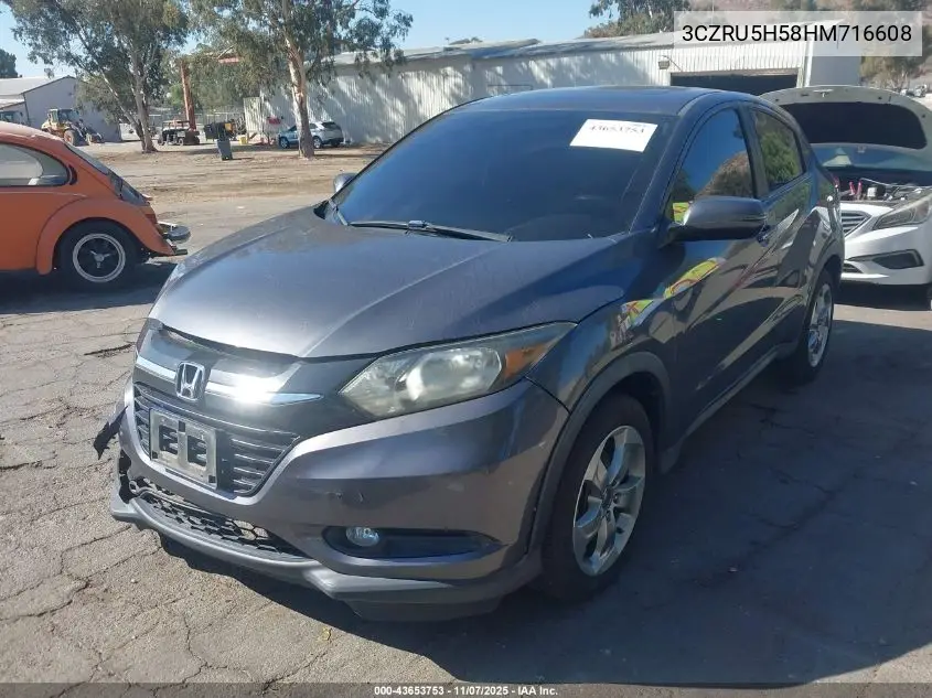 3CZRU5H58HM716608 2017 Honda Hr-V Ex