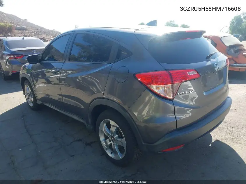 3CZRU5H58HM716608 2017 Honda Hr-V Ex