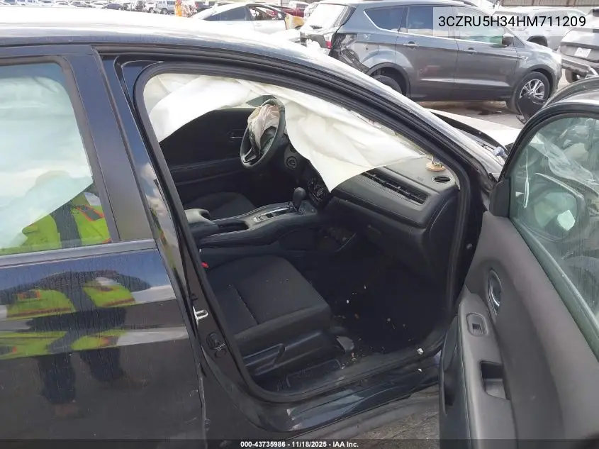 3CZRU5H34HM711209 2017 Honda Hr-V Lx