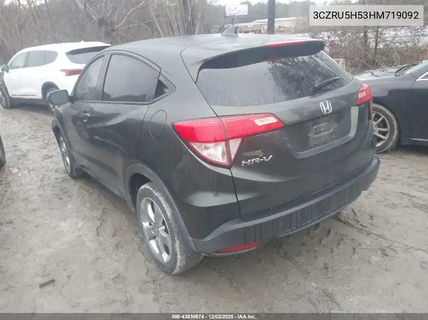 3CZRU5H53HM719092 2017 Honda Hr-V Ex