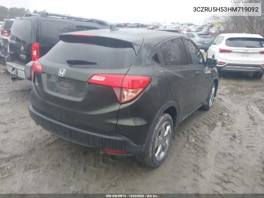 3CZRU5H53HM719092 2017 Honda Hr-V Ex