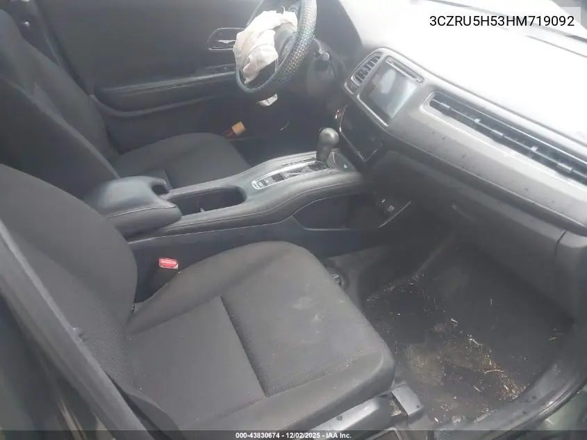 3CZRU5H53HM719092 2017 Honda Hr-V Ex