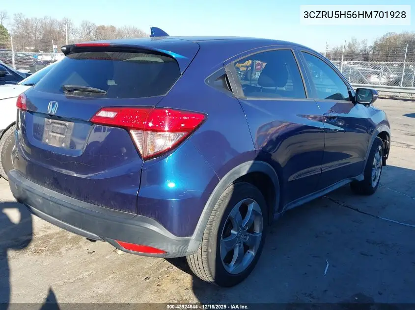 3CZRU5H56HM701928 2017 Honda Hr-V Ex