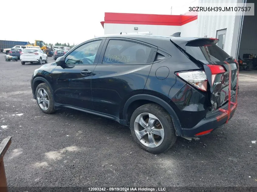 2018 Honda Hr-V VIN: 3CZRU6H39JM107537 Lot: 12093242