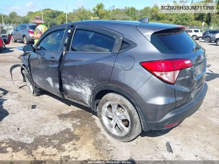 3CZRU5H33JM711398 2018 Honda Hr-V Lx