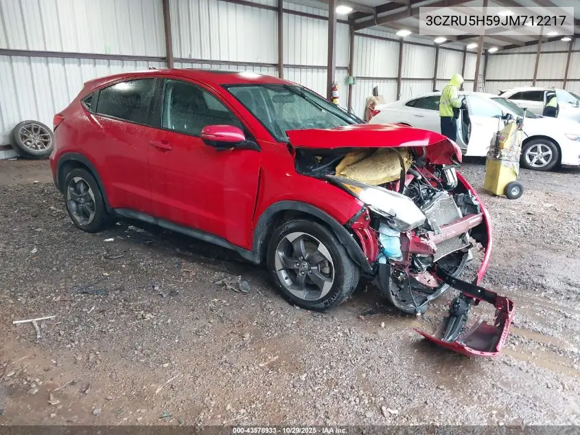 3CZRU5H59JM712217 2018 Honda Hr-V Ex