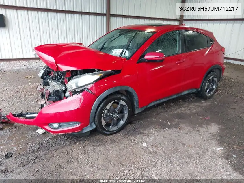 3CZRU5H59JM712217 2018 Honda Hr-V Ex