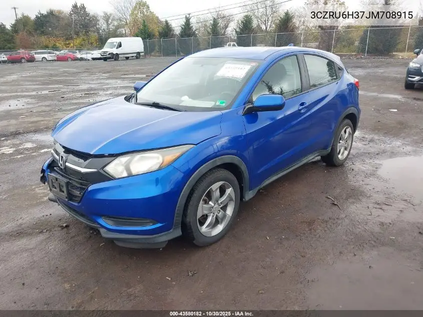 3CZRU6H37JM708915 2018 Honda Hr-V Lx