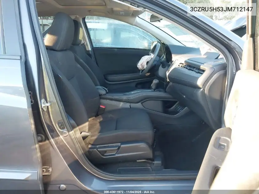 3CZRU5H53JM712147 2018 Honda Hr-V Ex