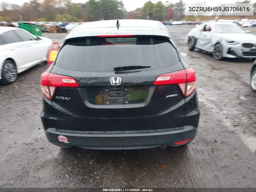 3CZRU6H59JG706616 2018 Honda Hr-V Ex