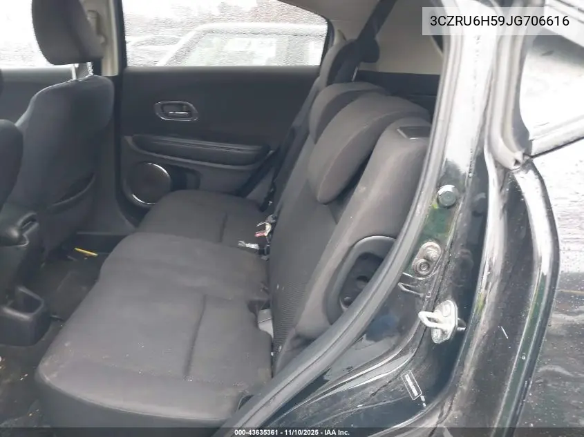 3CZRU6H59JG706616 2018 Honda Hr-V Ex