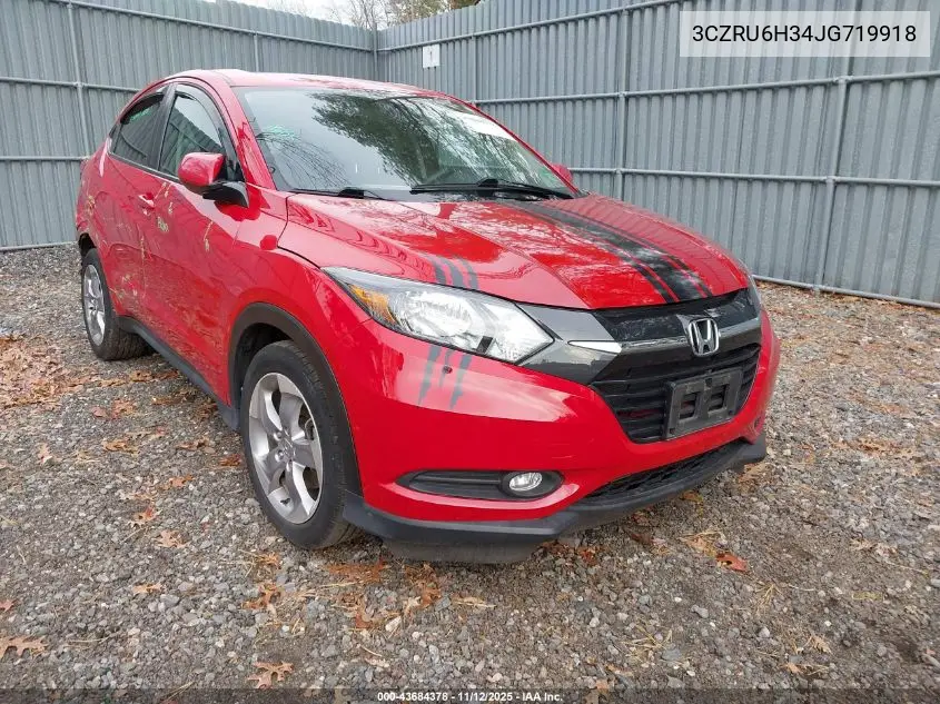 3CZRU6H34JG719918 2018 Honda Hr-V Lx