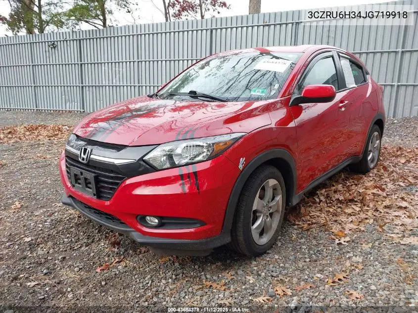3CZRU6H34JG719918 2018 Honda Hr-V Lx