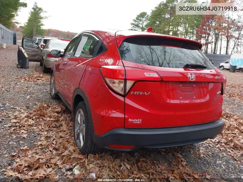 3CZRU6H34JG719918 2018 Honda Hr-V Lx