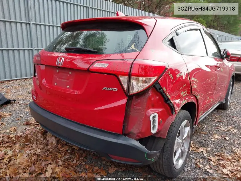 3CZRU6H34JG719918 2018 Honda Hr-V Lx