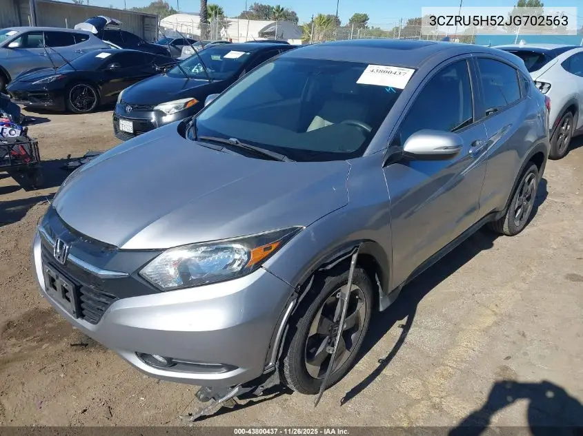 3CZRU5H52JG702563 2018 Honda Hr-V Ex