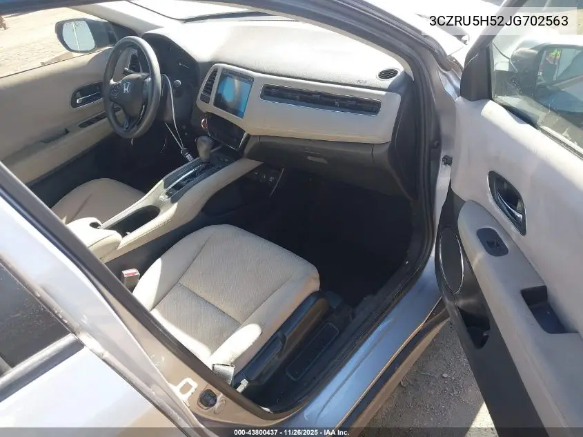 3CZRU5H52JG702563 2018 Honda Hr-V Ex