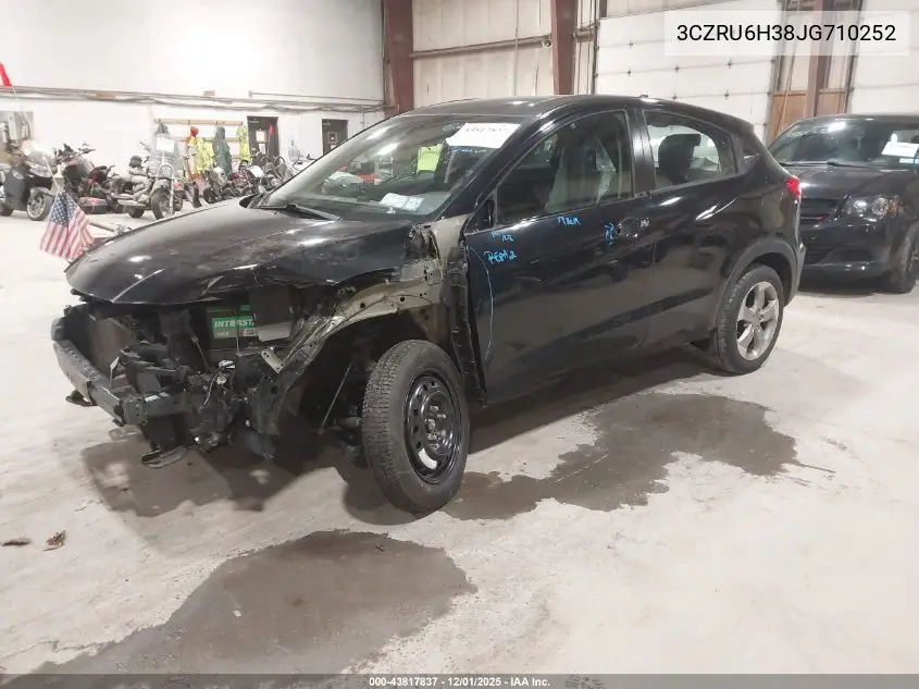 3CZRU6H38JG710252 2018 Honda Hr-V Lx