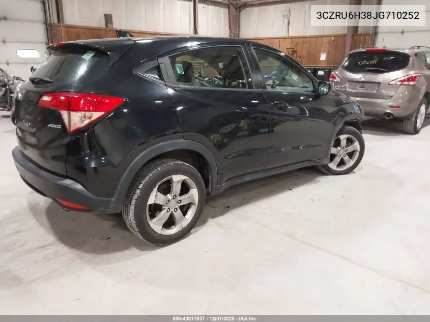 3CZRU6H38JG710252 2018 Honda Hr-V Lx