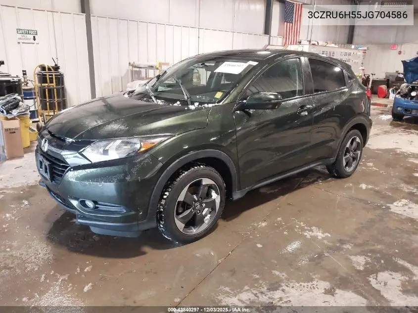 3CZRU6H55JG704586 2018 Honda Hr-V Ex