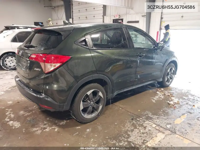 3CZRU6H55JG704586 2018 Honda Hr-V Ex