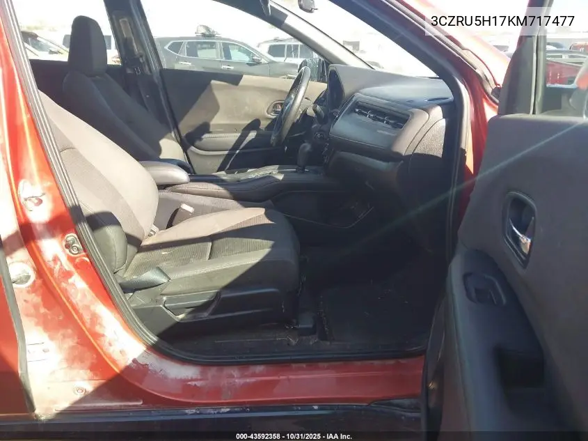 3CZRU5H17KM717477 2019 Honda Hr-V Sport