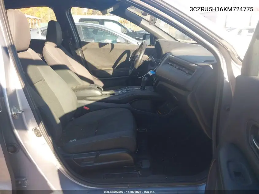 3CZRU5H16KM724775 2019 Honda Hr-V Sport