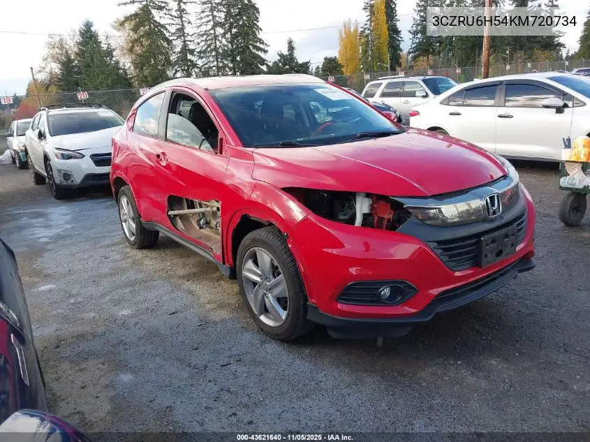 3CZRU6H54KM720734 2019 Honda Hr-V Ex