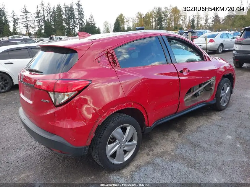 3CZRU6H54KM720734 2019 Honda Hr-V Ex